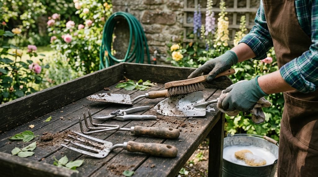 Cleaning and Storing Garden Tools