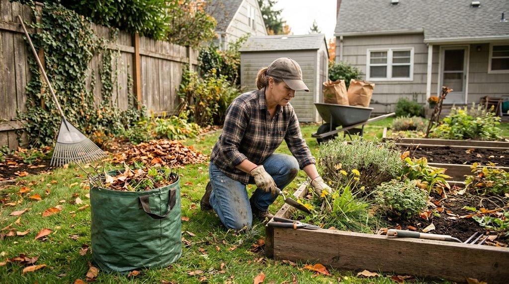 Clean Garden Containers
