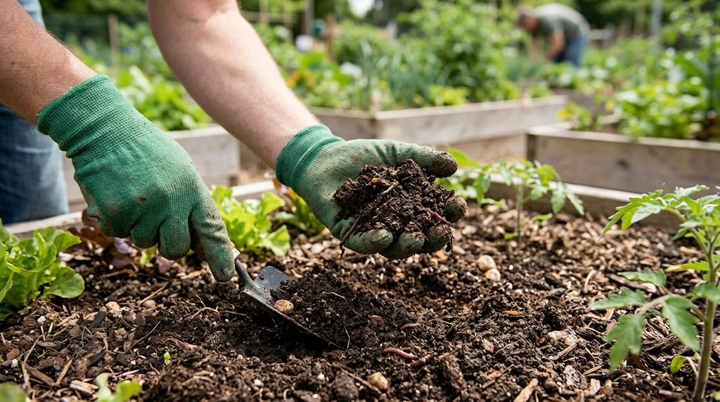 Garden Soil Inspection