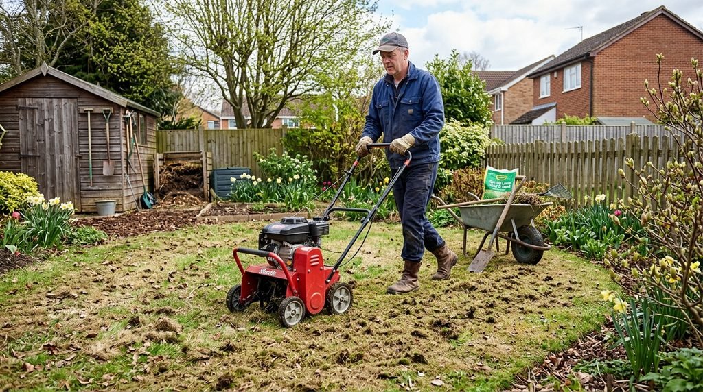 Preparing the Lawn