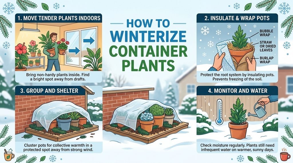 Winterize Container Plants