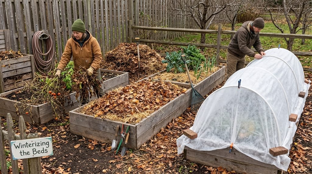 Winterize Raised Beds