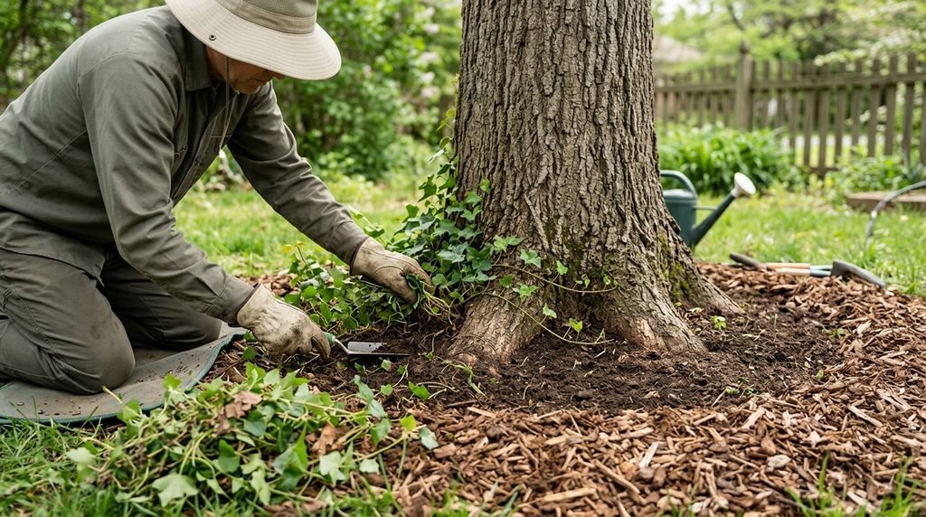 Clean Around Trees