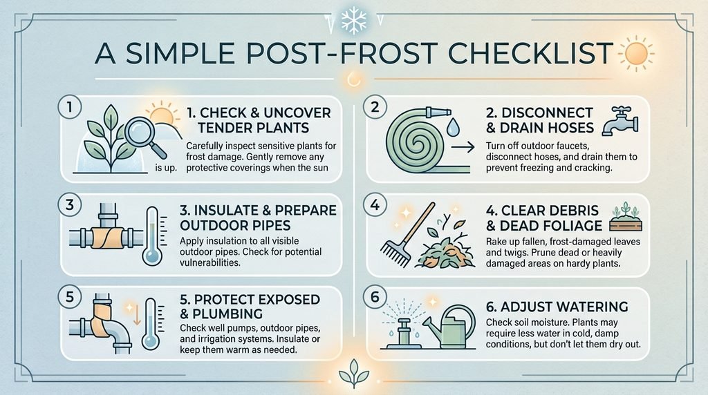 Post-Frost Checklist
