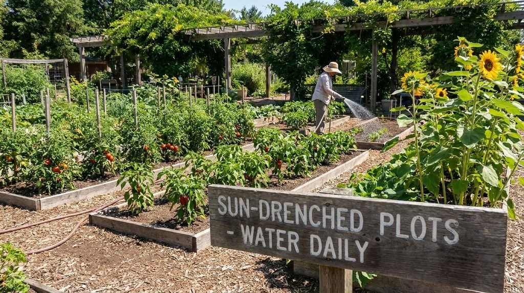 Pay Special Attention to Exposed Garden Areas