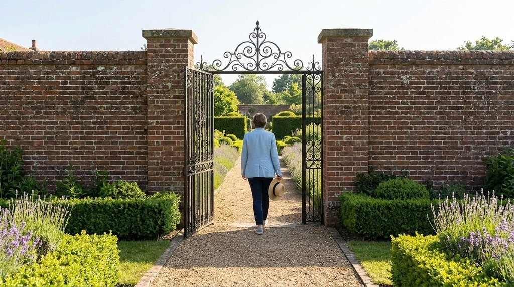 Walking Through the Entire Garden
