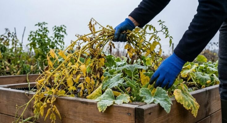 Winterize Vegetable Garden