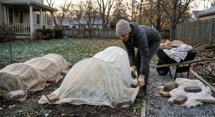 How to Cover Plants for Frost